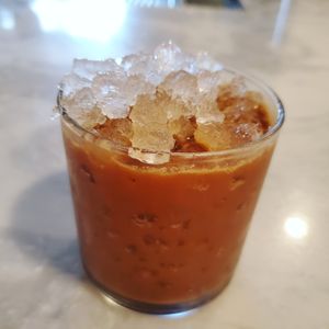 Espresso, brandy, coconut condensed milk at Bearcat Cafe - Uptown in New Orleans
