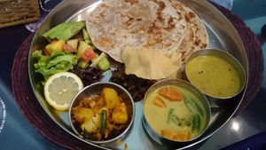 Vegan set (call ahead to order) at Meals & Rotti by Pahana in Nagoya