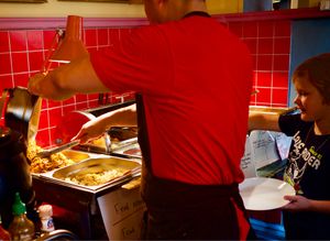 friendly staff at Veggie Heroes - Blegdamsvej in Copenhagen