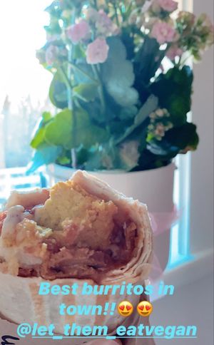 breakfast burrito 🌯 !!  at Let Them Eat Vegan in Dunedin