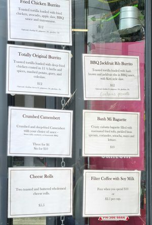  at Let Them Eat Vegan in Dunedin