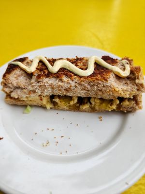 Jalapeno Cheese Roll at Let Them Eat Vegan in Dunedin