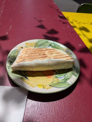 Breakfast Burrito at Let Them Eat Vegan in Dunedin