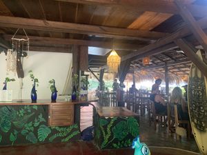 Interior  at Spirulina in Puerto Escondido