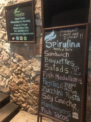Entrada  at Spirulina in Puerto Escondido