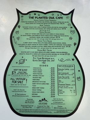   at The Toasted Owl Cafe - S Mikes Pike St in Flagstaff