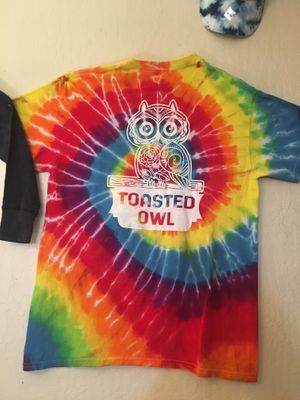 Toasted Owl T-shirt at The Toasted Owl Cafe - S Mikes Pike St in Flagstaff