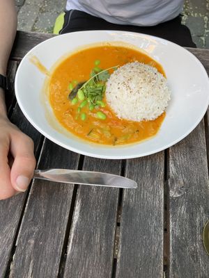 Curry  at Dean & David in Bremen