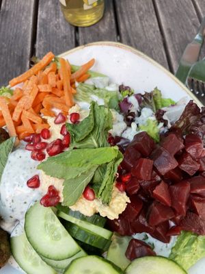 Vegan bowl  at Dean & David in Bremen