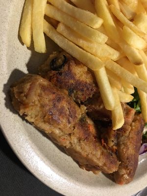 Vegan Alheira at Tasquinha do Bé in Porto