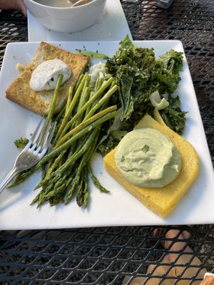 Tofu special of the day I can’t remember the name  at Garden Cafe of Woodstock in Woodstock