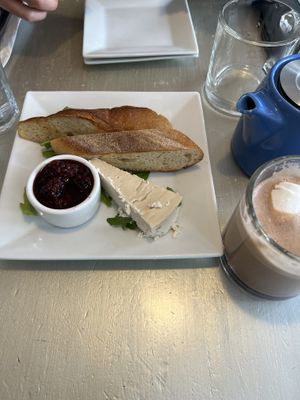 Cashew Brie  at Garden Cafe of Woodstock in Woodstock