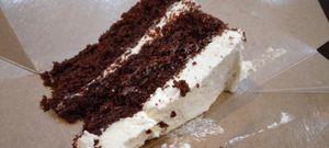 Chocolate cake with vanilla buttercream (takeout) at Garden Cafe of Woodstock in Woodstock