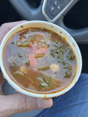 Chickpea Tomato Soup   at Garden Cafe of Woodstock in Woodstock