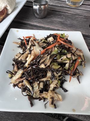 Seaweed salad appetizer  at Garden Cafe of Woodstock in Woodstock