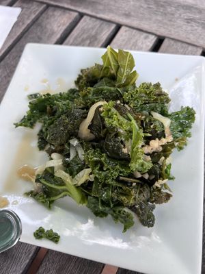 Kale side   at Garden Cafe of Woodstock in Woodstock