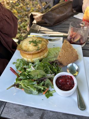 shepards pie at Garden Cafe of Woodstock in Woodstock