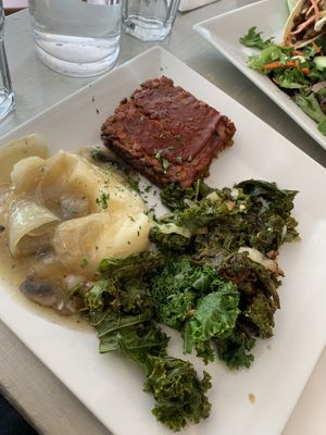 Lentil loaf  at Garden Cafe of Woodstock in Woodstock