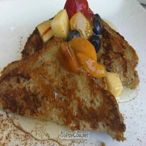 Cinnamon Maple French Toast. at Garden Cafe of Woodstock in Woodstock