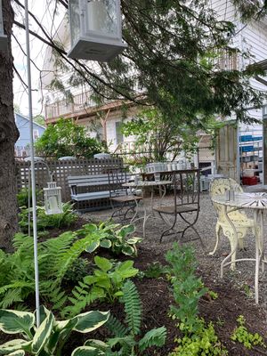 Beautiful Garden at Garden Cafe of Woodstock in Woodstock