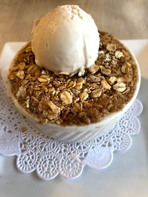 Apple Fritter at Garden Cafe of Woodstock in Woodstock