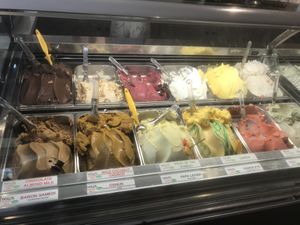 Vegan flavours    at Dolce Gelato in Laguna Beach