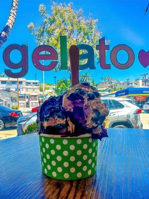 Drool inducing   at Dolce Gelato in Laguna Beach