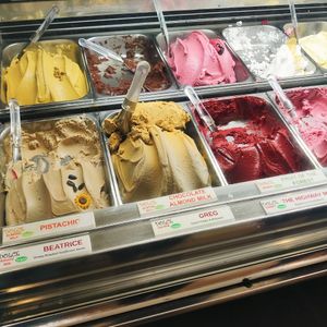 Vegan at Dolce Gelato in Laguna Beach