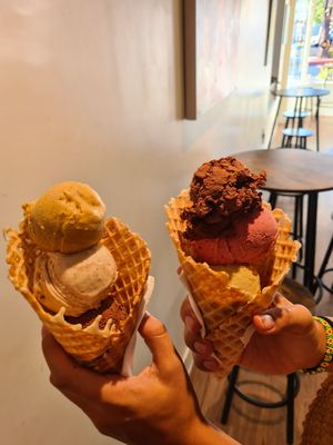 epic flavours! at Dolce Gelato in Laguna Beach
