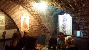 Inside at Hendersons at St. John's in Edinburgh