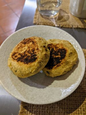 Croquettes at Sat Nam in Antigua