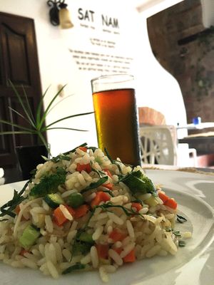 Basmatti trinidad  at Sat Nam in Antigua