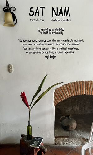 meaning behind the name  at Sat Nam in Antigua