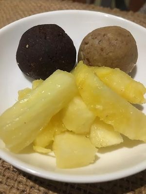 Le dessert at Sat Nam in Antigua