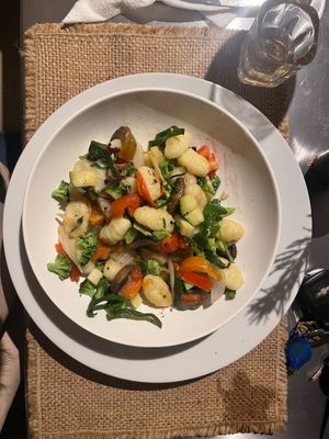 Excellent food! Karla (the owner) puts so much thought and love into the ingredients !! 

Reservation needed !  at Sat Nam in Antigua