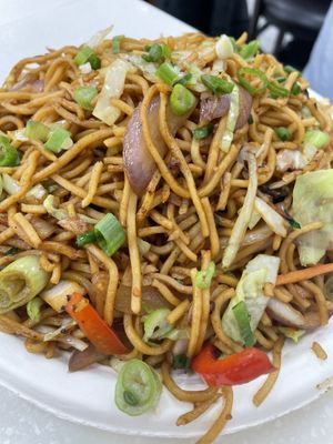 Hakka noodles  at Chaat House in Bothell