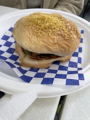 Samosa Pav  at Chaat House in Bothell