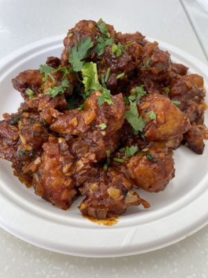 Gobi Manchurian  at Chaat House in Bothell