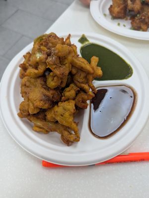 Veggie Pakora at Chaat House in Bothell