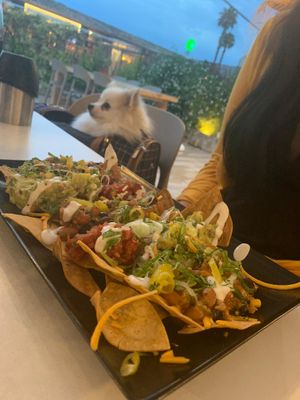 Chili nachos  at V-Thos in Javea