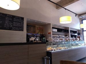 Cafe area at Essenza in Grosseto