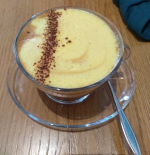 Indian cappuccino at Essenza in Grosseto