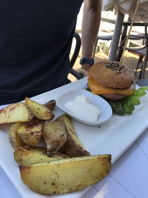 Burger at Essenza in Grosseto