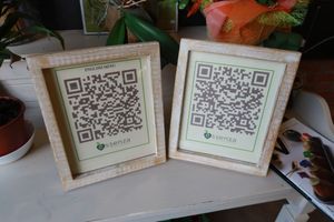 Menu QR Codes at Essenza in Grosseto