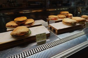 Deli offerings  at Essenza in Grosseto