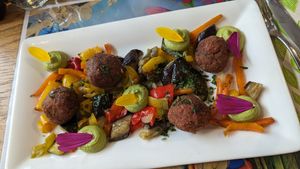 Meatballs at Essenza in Grosseto