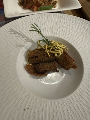 Tofu croccante  at Essenza in Grosseto