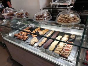 Cookies, muffins and croissants at Essenza in Grosseto