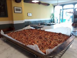 We are open serving up your morning coffee, fresh homemade granola and poached eggs for your breakfast. at The Seaplane Works in Rochester