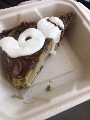 Pumpkin cinnamon roll cheesecake!  Amazing!  at Zest Kitchen in Rocklin